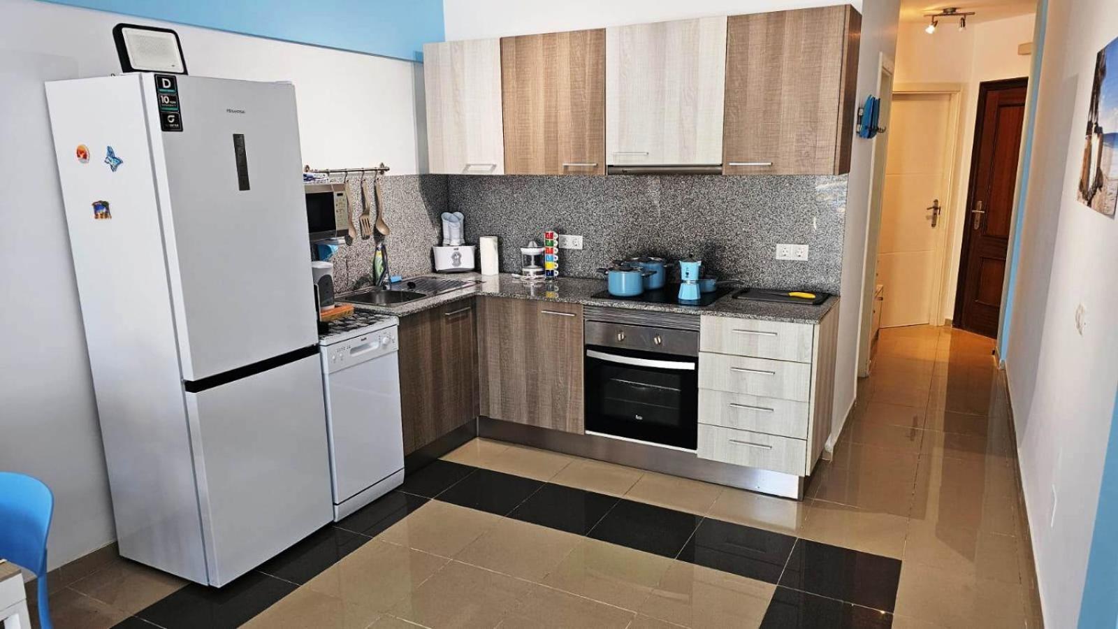 Blue Bay Paradise - Beach Front Apartment With Sea View Playa Paraiso  Luaran gambar